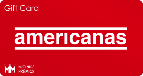 Cartão Presente Americanas Cartão Presente Americanas