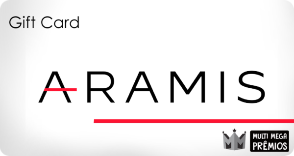 Cartão Presente Aramis