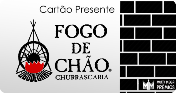 Cartão Presente Fogo de Chão