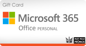 Cartão Presente Microsoft Office 365 Personal