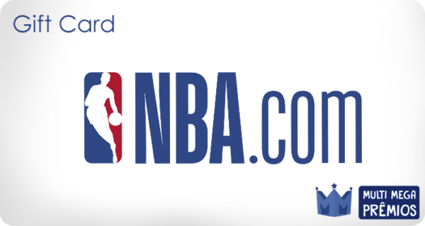 Cartão Presente Loja NBA.com