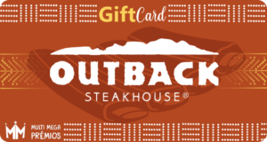 Cartão Presente Outback Steakhouse