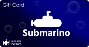 Cartão Presente Submarino
