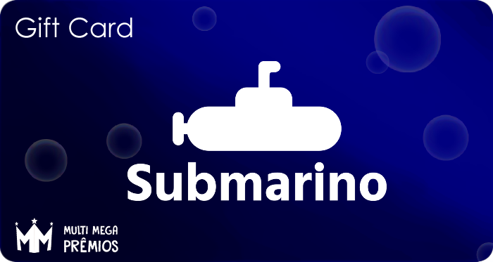 Gift Card: comprar mais barato no Submarino