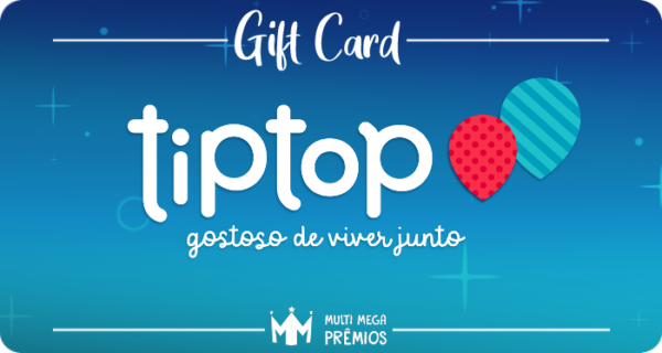 Cartão Presente Tip Top