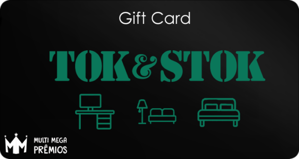 Cartão Presente Tok&Stok