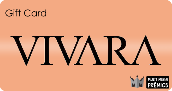 Cartão Presente Vivara Cartão Presente Vivara