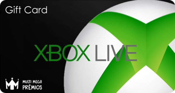 Cartão Presente Xbox Live Gold - 3 meses