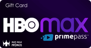 Cartão Presente Prime Pass HBO - Combo Paramount e TNT Sports