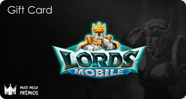 Cartão Presente Lords Mobile (Android)