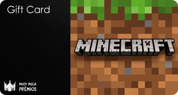 Cartão Presente Minecraft Minecoins Cartão Presente Minecraft Minecoins