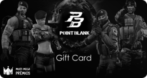 Cartão Presente Point Blank