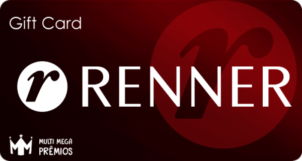 Cartão Vale Presente Renner