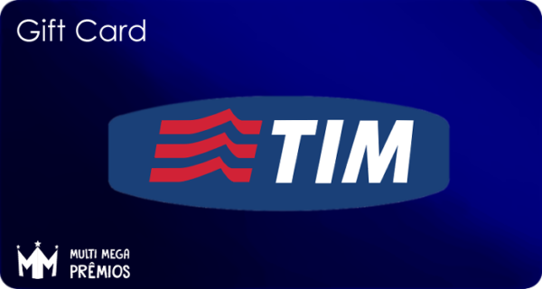 Cartão Presente Recarga Tim Cartão Presente Recarga Tim