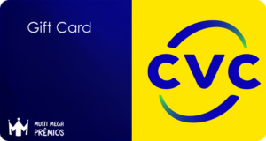 Cartão Presente Vale Viagem CVC