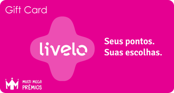 Cartão Presente Pontos Livelo