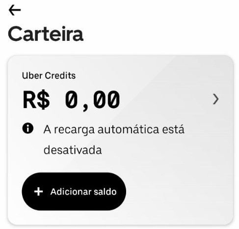 como ativar o cartão presente do uber passo 2
